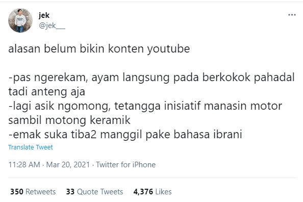 3 Curhatan Para Konten Kreator Youtube, Siapa Ngalamin